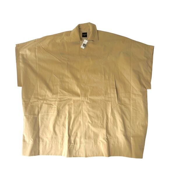 Lane Bryant Khaki Cape Coat Poncho Jacket Size 14/16 New With Tags - Picture 11 of 11